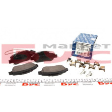 0252407217W MEYLE Колодки гальмівні (передні) Fiat Doblo 05- (Bosch)
