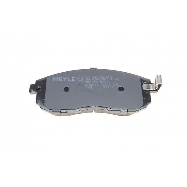 0252428016W MEYLE Колодки гальмівні (передні) Renault Latitude/Nissan Juke/Cube 09-/Tiida 07-12/Suzuki SX4 06-