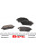 0252428316W MEYLE Колодки гальмівні (передні) Ford Fiesta 08-