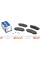 0252434617W MEYLE Колодки гальмівні (передні) Suzuki Grand Vitara 4x4 05-15 (Tokico)