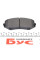 0252434617W MEYLE Колодки гальмівні (передні) Suzuki Grand Vitara 4x4 05-15 (Tokico)