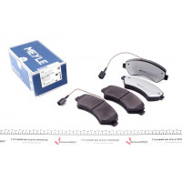 02524466191PD MEYLE Колодки гальмівні (передні) Citroen Jumper/Fiat Ducato/Peugeot Boxer 2.0-3.0HDi 06-R16(з датчиком)