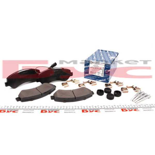 0252446619W2 MEYLE Колодки гальмівні (передні) Citroen Jumper/Fiat Ducato/Peugeot Boxer 2.0-3.0HDi 06- R16