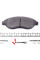 02524468191PD MEYLE Колодки гальмівні (передні) Citroen Jumper/Fiat Ducato/Peugeot Boxer 06- (Brembo)/(з датчиком)