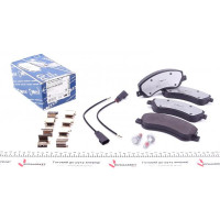 0252448419PD MEYLE Колодки гальмівні (передні) Ford Transit 06- (RWD) (Bosch)/(з датчиками)