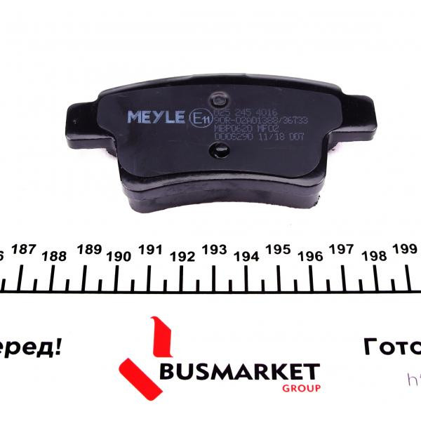 0252454016 MEYLE Колодки гальмівні (задні) Citroen C4/Peugeot 408 06- (Bosch) Q+