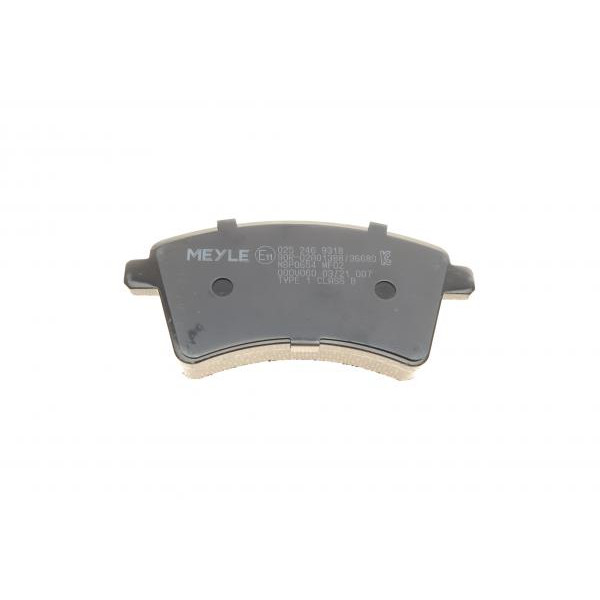 0252469318 MEYLE Колодки гальмівні (передні) Renault Kangoo 08- (TRW)