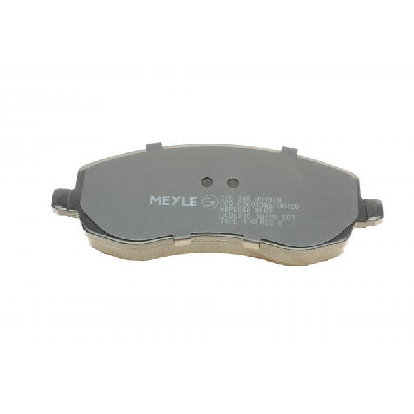 0252483919W MEYLE Колодки гальмівні (передні) Citroen C8/Peugeot 807 2.0/2.2 HDi 06-