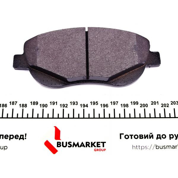 0252494619W MEYLE Колодки гальмівні (передні) Toyota Avensis 2.2D 09- (150.7x19)