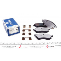 0252503118PD MEYLE Колодки гальмівні (передні) Chevrolet Aveo 11-/Opel Astra J 09-