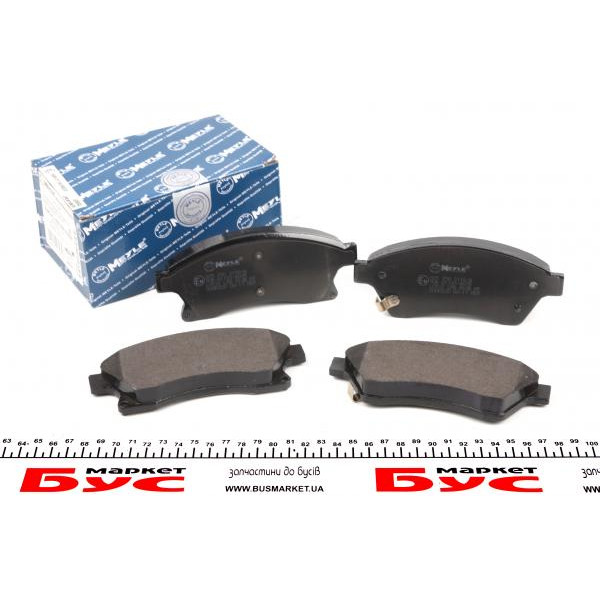 0252503118W MEYLE Колодки гальмівні (передні) Chevrolet Aveo 11-/Opel Astra J 09-