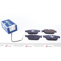 0252506917 MEYLE Колодки гальмівні (передні) Citroen C4/C5/C6/Peugeot 308/407/508 05-
