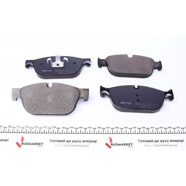 0252506917 MEYLE Колодки гальмівні (передні) Citroen C4/C5/C6/Peugeot 308/407/508 05-