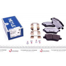 0252513417PD MEYLE Колодки гальмівні (передні) Ford Courier 14- (TRW)