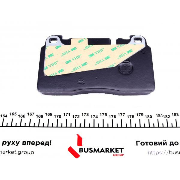 0252564317PD MEYLE Колодки гальмівні (передні) Audi A6/A7/Q5 2.0 TFSI/TDI/3.0 TDI/3.2 TFSI 08-(без датчиків)/(Brembo)