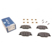 0252568118 MEYLE Колодки гальмівні (передні) Skoda Fabia II/III 07-/VW Polo 10-