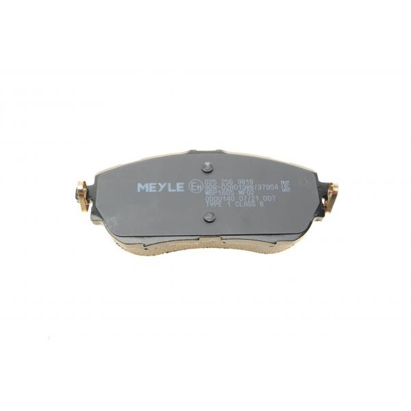 0252569819 MEYLE Колодки гальмівні (передні) Toyota Auris II/Corolla 12- (Bosch)