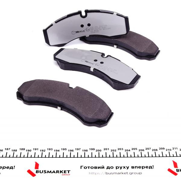 0252912117PD MEYLE Колодки гальмівні (передні) Iveco Daily III 99-06 (Brembo)