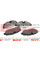 0252919220PD MEYLE Колодки гальмівні (передні) MB Sprinter (906) / Vito (W639) (Brembo) (Platinum)