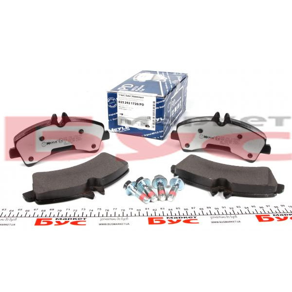 0252921720PD MEYLE Колодки гальмівні (задні) MB Sprinter 509-519 CDI/VW Crafter 50 06- (спарка) (Platinum)