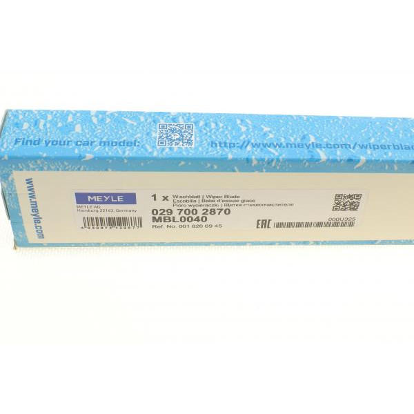 0297002870 MEYLE Щітки склоочисника (700mm) MB Atego 97-