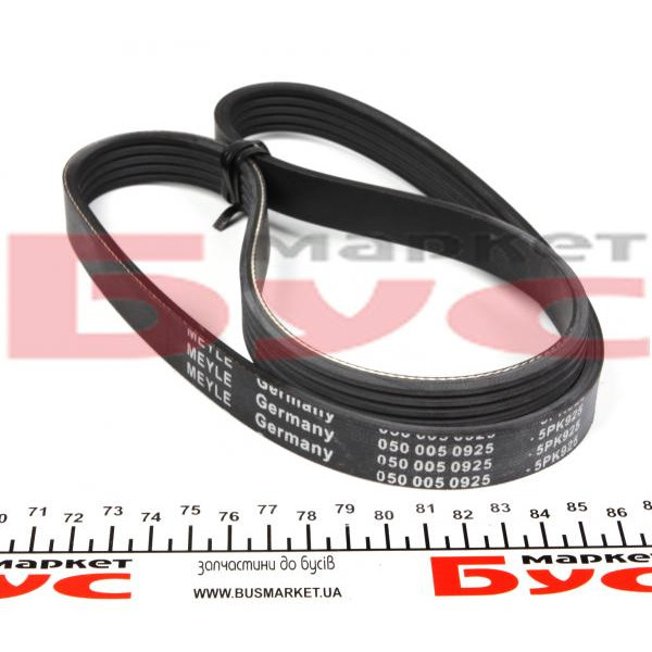 0500050925 MEYLE Ремінь генератора Fiat Ducato 1.9D/TD 94-02 (5PK925)