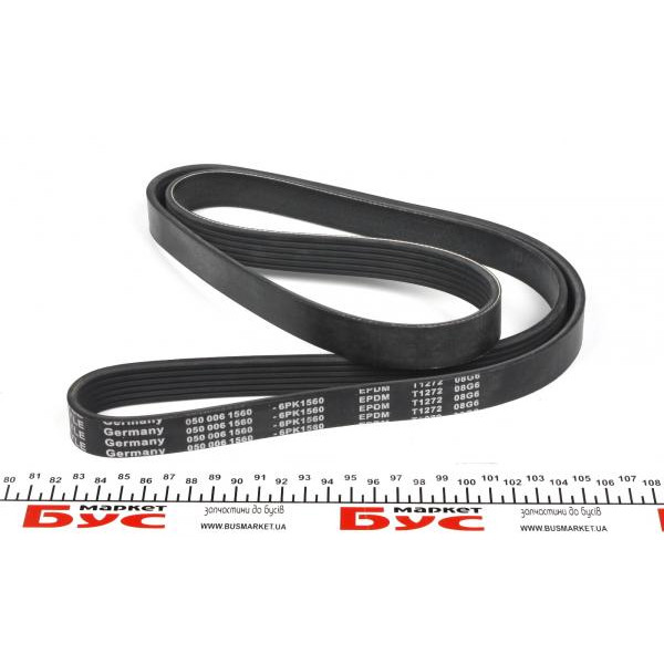 0500061560 MEYLE Ремінь генератора Citroen Berlingo 1.6 00-08/ Nemo 1.4i 08- (6PK1560)