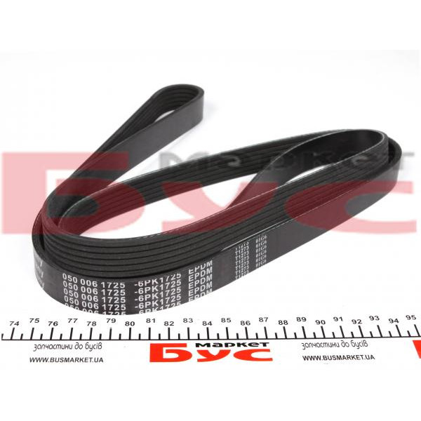 0500061725 MEYLE Ремінь генератора Opel Vectra/Omega (6PK1725)
