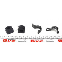 1004110048S MEYLE Втулка стабілізатора (переднього) Audi A3/TT/Skoda Octavia/Bora/VW Golf (d=17mm) (з кронштейном)