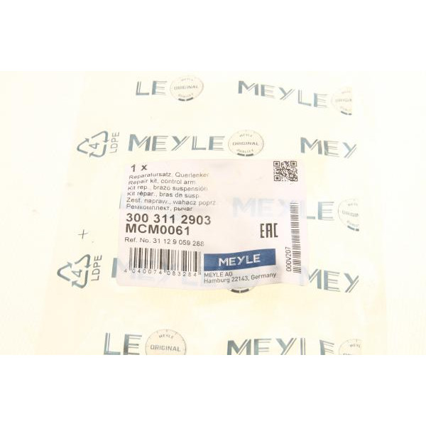 3003112903 MEYLE Сайлентблок важеля (переднього) BMW 3 (E36/E30) 82-03