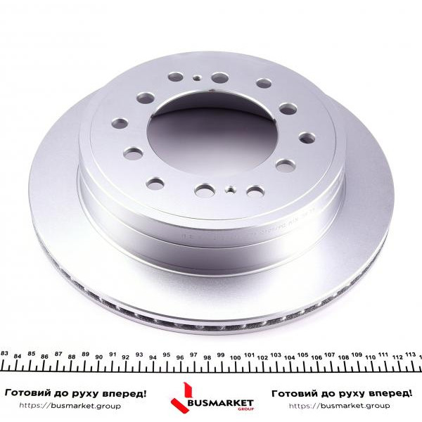 30155230109PD MEYLE Диск гальмівний (задній) Toyota Land Cruiser 96-10 (312x18)