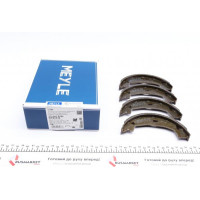 3140420006 MEYLE Колодки ручника BMW 1 (E81/E82)/3 (E46/E90) 00- (160x20)