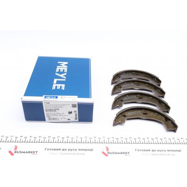 3140420006 MEYLE Колодки ручника BMW 1 (E81/E82)/3 (E46/E90) 00- (160x20)