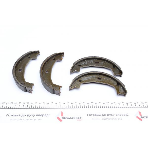 3140420006 MEYLE Колодки ручника BMW 1 (E81/E82)/3 (E46/E90) 00- (160x20)