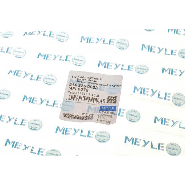 3142260003 MEYLE Фланець системи охолодження BMW 3 (E30/E36) 1.6-1.9i 82-03