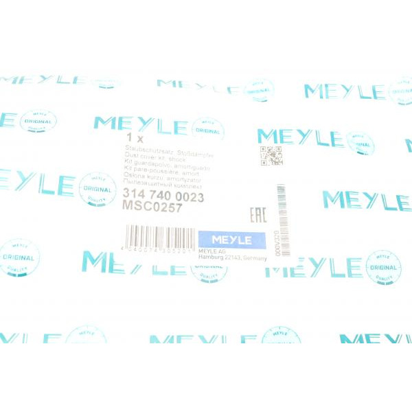 3147400023 MEYLE Пильовик + відбійник амортизатора (заднього) BMW X5 (F15/F85)/X6 (F16/F86) 13-19 (к-кт 2 шт) N20/N47