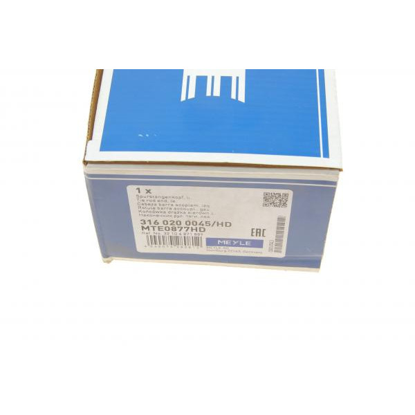 3160200045HD MEYLE Наконечник рульової тяги (L) BMW 3 (G20/G80/G28)/X3 (G01/F97)/X4 (G02/F98) 17- B47/B48/B57/B58