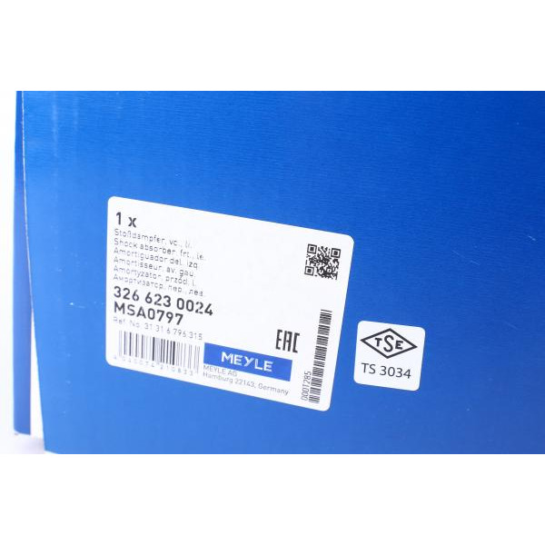3266230024 MEYLE Амортизатор (передній) BMW X3 (F25)/X4 (F26) 10-18 (L)