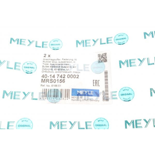 40147420002 MEYLE Відбійник ресори (задній) Citroen Jumper/Fiat Ducato/Peugeot Boxer 1.9D-2.8D 94-02