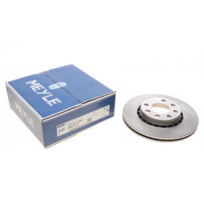6155216005 MEYLE Диск гальмівний (передній) Opel Astra F/Corsa B/Vectra A 1.6/1.81.7D 91-00 (256x41x20)