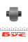 7146100002 MEYLE Сайлентблок важеля (переднього/знизу/ззаду) Ford Transit 2.0-3.2TDCi 00-14 (66x72x16.75)