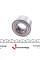 7146500020 MEYLE Підшипник маточини (передньої) Jaguar X-Type/Ford Mondeo III 1.8-3.0 00-09 (40х75х37)