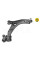 7160500032HD MEYLE Рычаг подвески (передний/снизу) (R) Ford C-Max 07-10/Focus/Volvo C30/C70/S40/V50 04-12 (с шаровой)