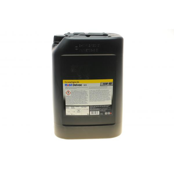152737 MOBIL Олія 15W40 Delvac MX (20L) (MB 228.3/CUMMINS: CES 20076/20077/CAT ECF-2)
