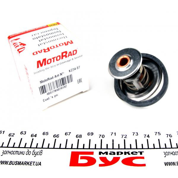 23487K MOTORAD Термостат Ford Escort/Sierra/Seat Ibiza 84-93 (з прокладкою)