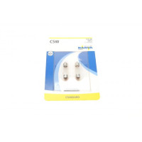 171254000 NARVA Автолампа C5W 12V 5W SV8.5 (11x35mm) (blister/ 2шт)