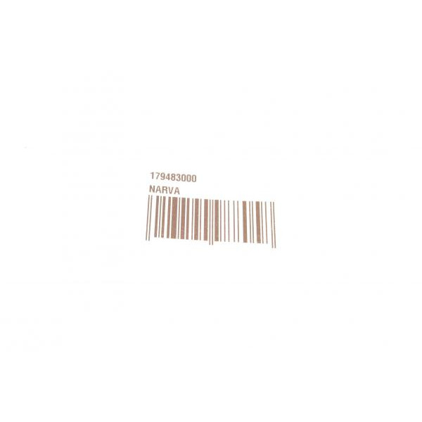 179483000 NARVA Автолампа PY27/7W 12.8V 27/7W W2.5x16q (American Types)