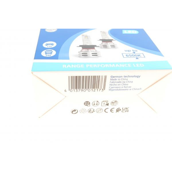 180333000 NARVA Автолампа H7 12/24V 24W PX26d Performance LED (2шт) (6500K)