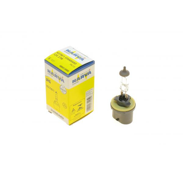 480413000 NARVA Автолампа H27W/1 12V 27W PG13 Halogen Miniature