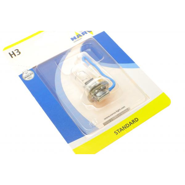 483214000 NARVA Автолампа H3 12V 55W PK22s Standard (blister/1шт)
